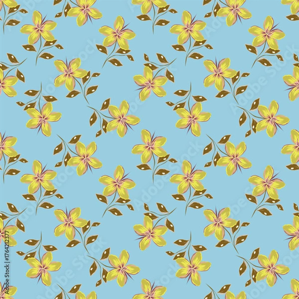 Obraz seamless floral pattern
