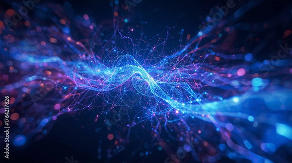 Fototapeta Quantum Energy Flow