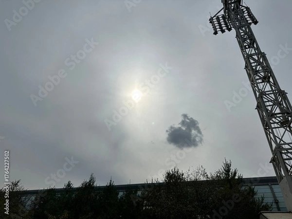 Fototapeta 하트모양 구름