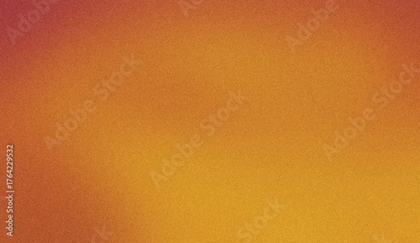 Fototapeta A textured abstract background with a gradient of warm orange, yellow, and hints of red, resembling sand or a rough surface.