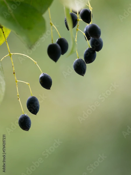 Obraz ヒトツバタゴの秋の果実
