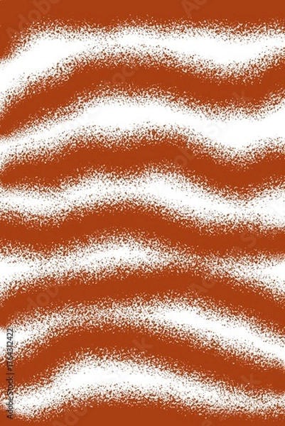 Fototapeta Rust Brown Grunge Wave Abstract Background Texture