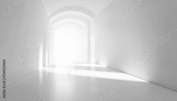 Obraz 白いトンネル
