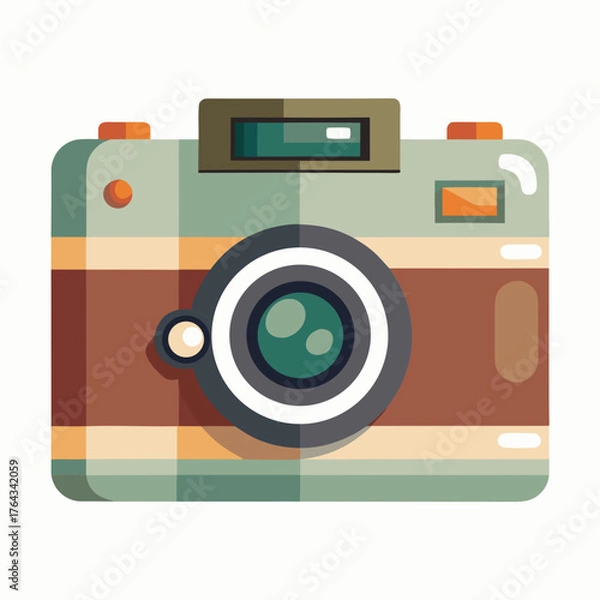 Fototapeta retro camera icon