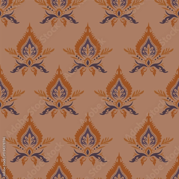Obraz seamless pattern with floral pattern