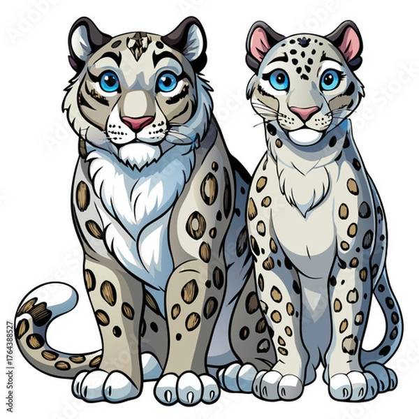 Fototapeta cat and mouse