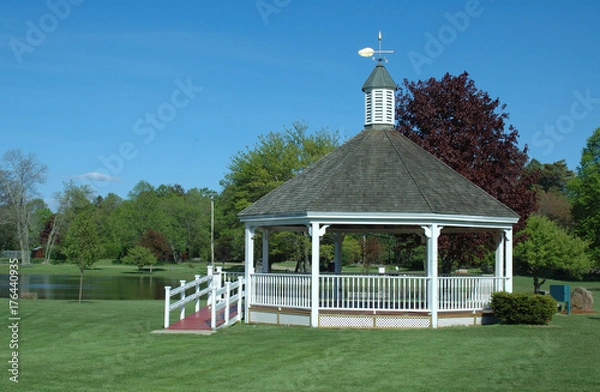 Obraz Gazebo at Patton Park