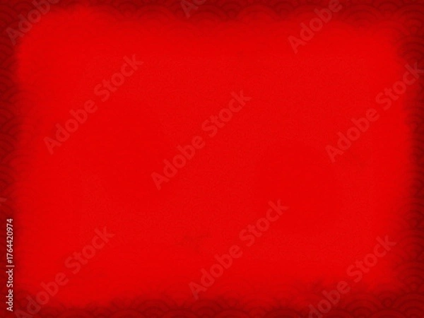 Fototapeta 和紙テクスチャ年賀状午年背景素材