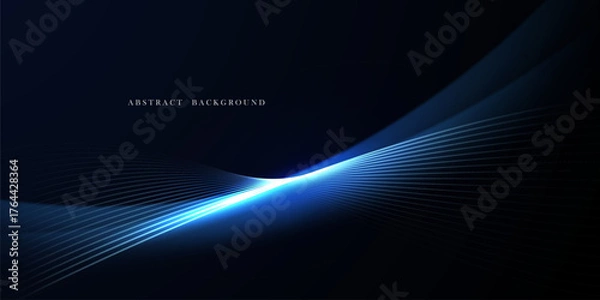 Obraz Modern vector illustration design, abstract background.