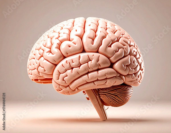 Fototapeta The Human Brain: Cognition, Intelligence, and Neuroscience