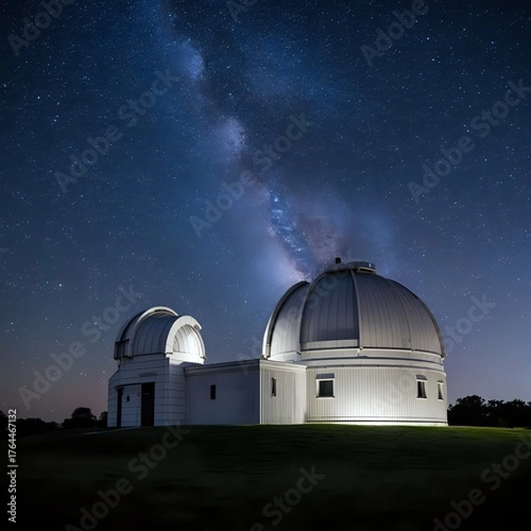 Obraz Celestial observatories designed for astronomical research and public education