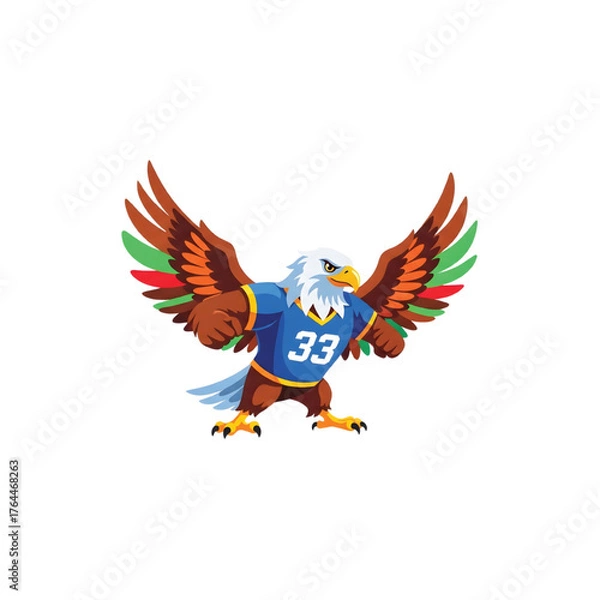Fototapeta Mascot Eagle Icon