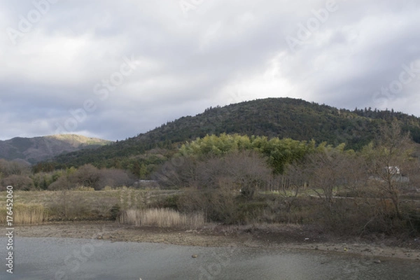 Obraz 冬の三輪山