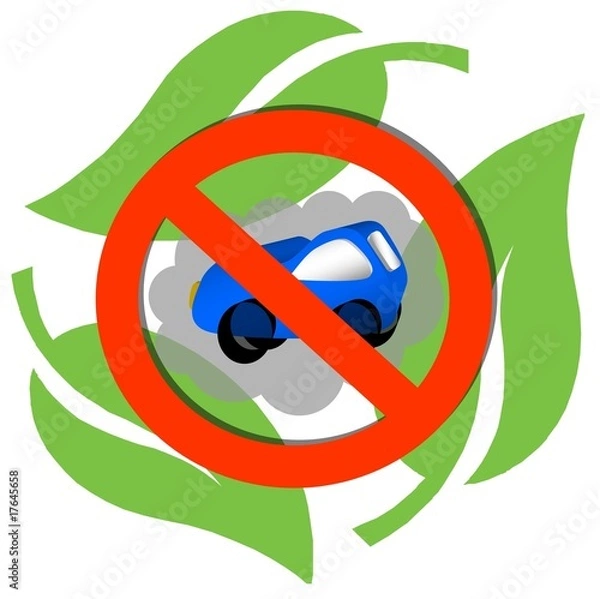 Obraz voiture pollution