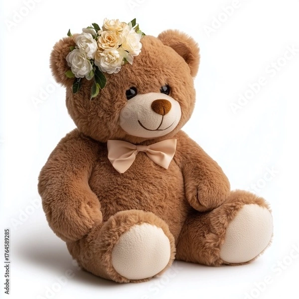 Obraz teddy bear isolated on white