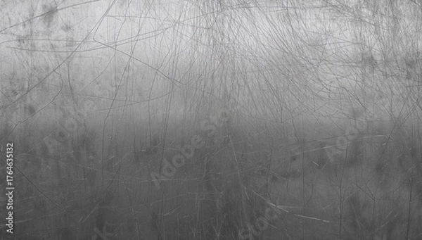 Obraz Scratch-textured stainless steel surface