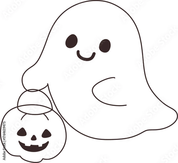 Obraz 할로윈 일러스트