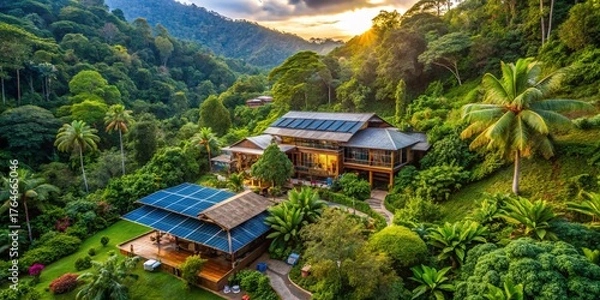 Obraz Sustainable Tourism: Eco-Friendly Travel & Conservation in Breathtaking Natural Landscapes