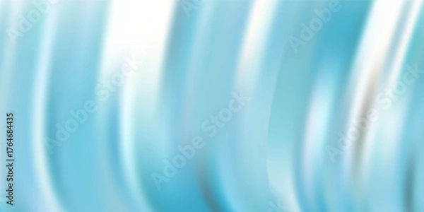 Fototapeta Transparent abstract soft blue and green abstract water color ocean wave texture background. Banner Graphic Resource as background for ocean wave