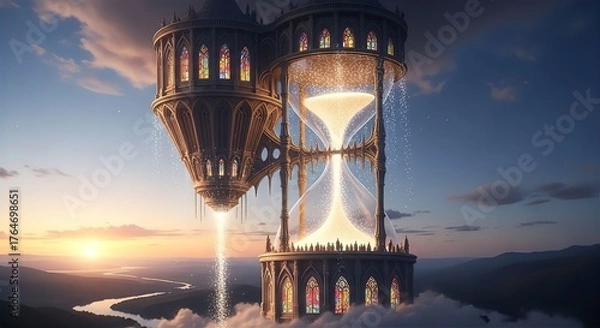 Fototapeta The Cathedral of Reversed Time