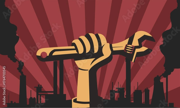 Obraz Industrial Revolution Poster ...