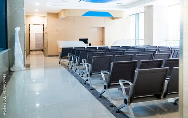 Obraz Empty waiting room in the hospital