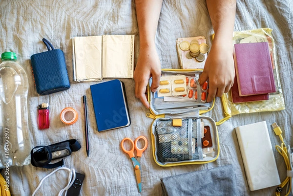 Obraz Situation control - psychological comfort through material preparation