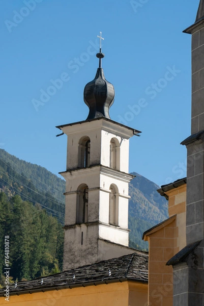 Obraz Glockenturm Kloster Poschiavo