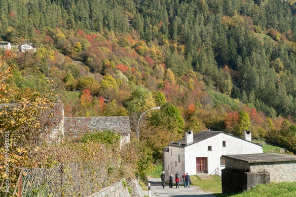 Obraz herbstliches Puschlav