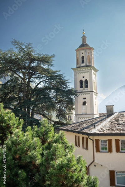 Obraz Campagline reformierte Kirche Brusio