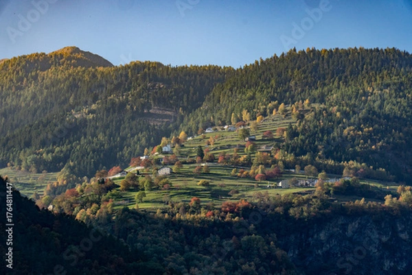 Obraz Cavajone im Abendlicht