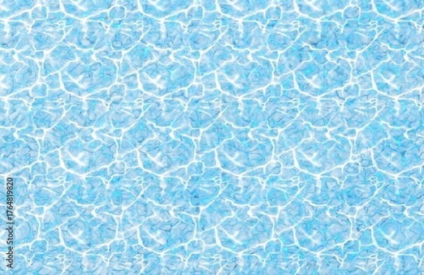 Obraz Bright Blue Pool Water Texture Background