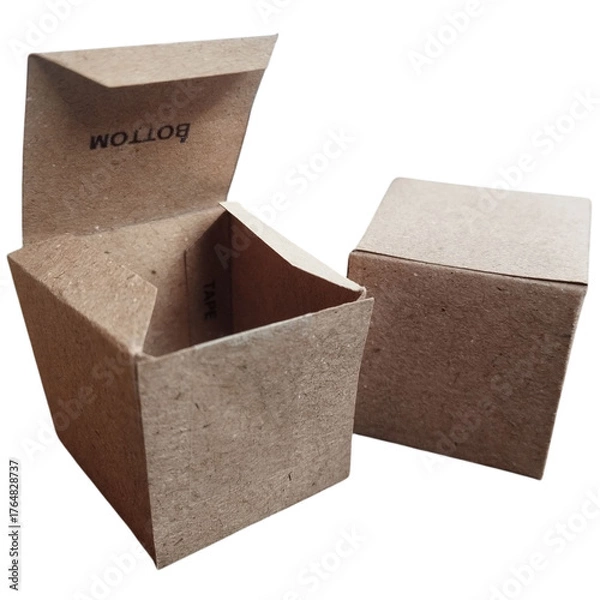 Obraz open cardboard box