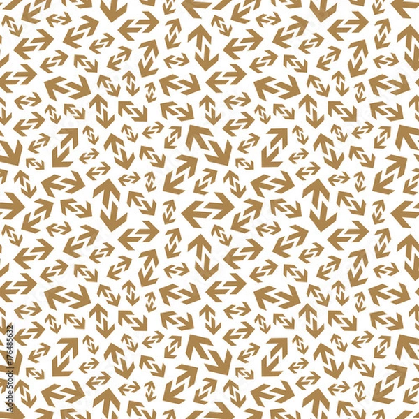 Fototapeta Arrows. Seamless pattern. Vector illustration.