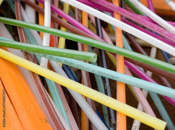 Fototapeta Glasfaserleitung