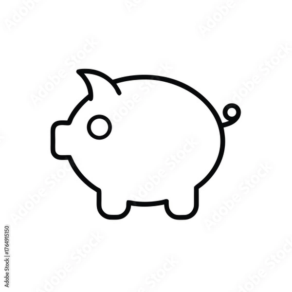 Obraz Simple Piggy Bank