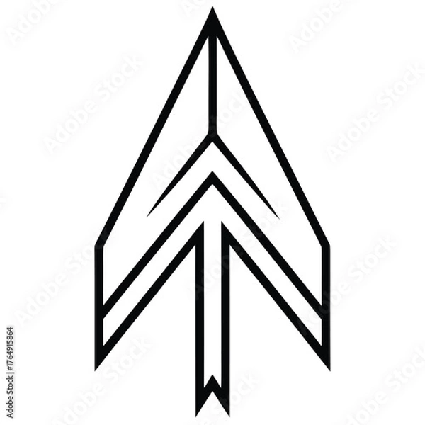 Obraz Upward Arrow Plane