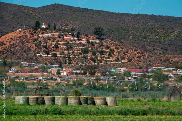 Obraz St Conrad of Parzham Catholic Church above the small town of Dysseldorp located between De Rust and Oudshoorn.