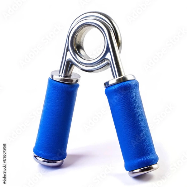 Fototapeta A hand expander used for training hand muscles, shown