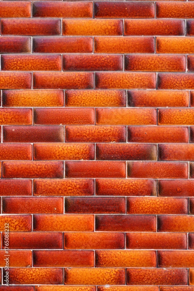 Obraz red tiles bricks