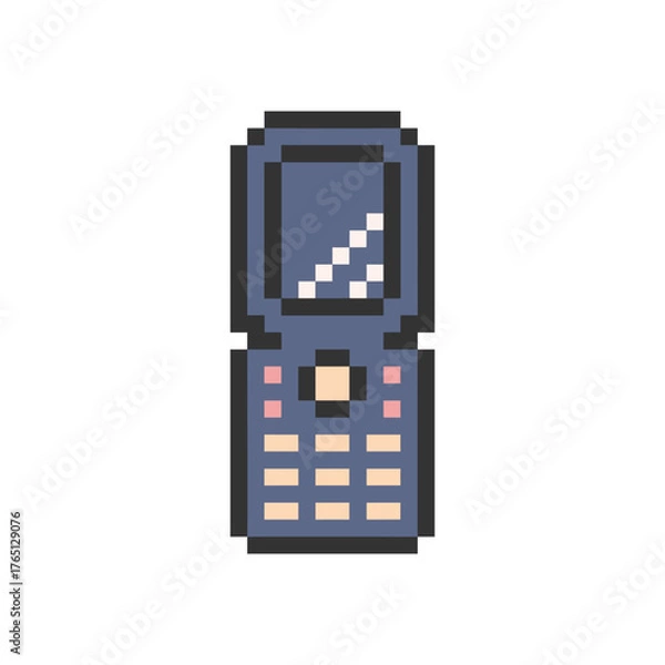 Obraz smartphone mobile design pixel art