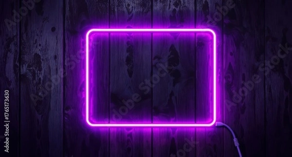 Obraz glowing neon sign