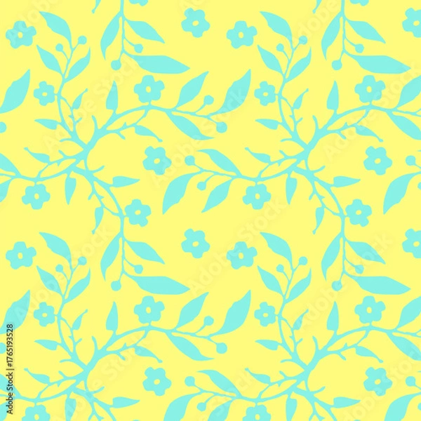 Obraz Decorative Floral desin, background texture