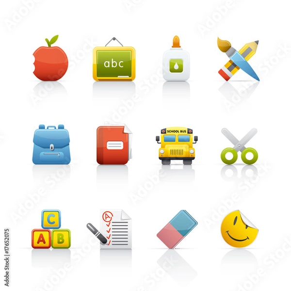 Obraz Icon Set - Education