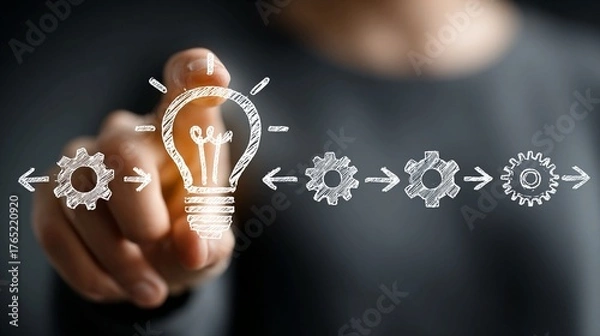 Obraz Staying adaptable promotes continuous improvement, encouraging organizations to revisit goals, refine processes, and embrace innovation for sustained success.