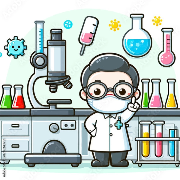 Fototapeta Laboratory (1)