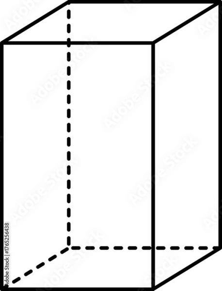 Fototapeta 직육면체