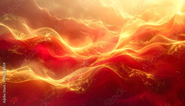 Obraz クリスマスカラーの背景