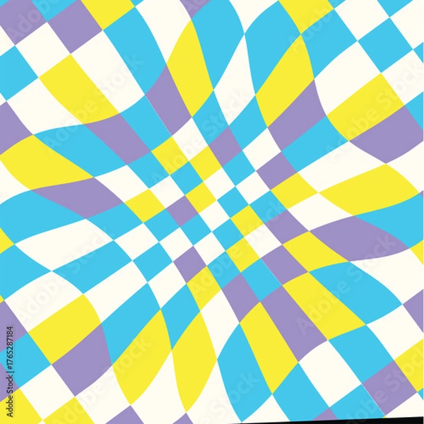 Obraz Multicolor gradient seamless geometric pattern
