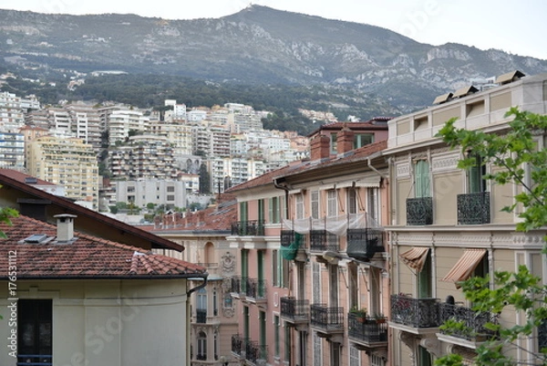 Fototapeta 夕暮れのモナコ